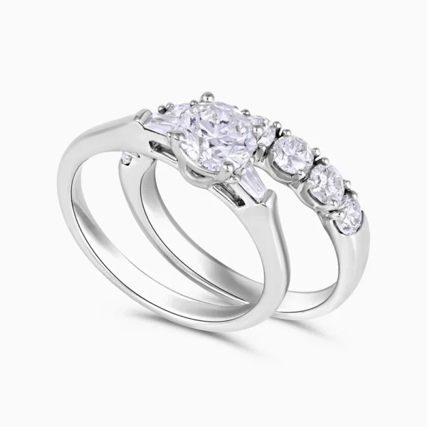 Farah Wedding Twin Rings
