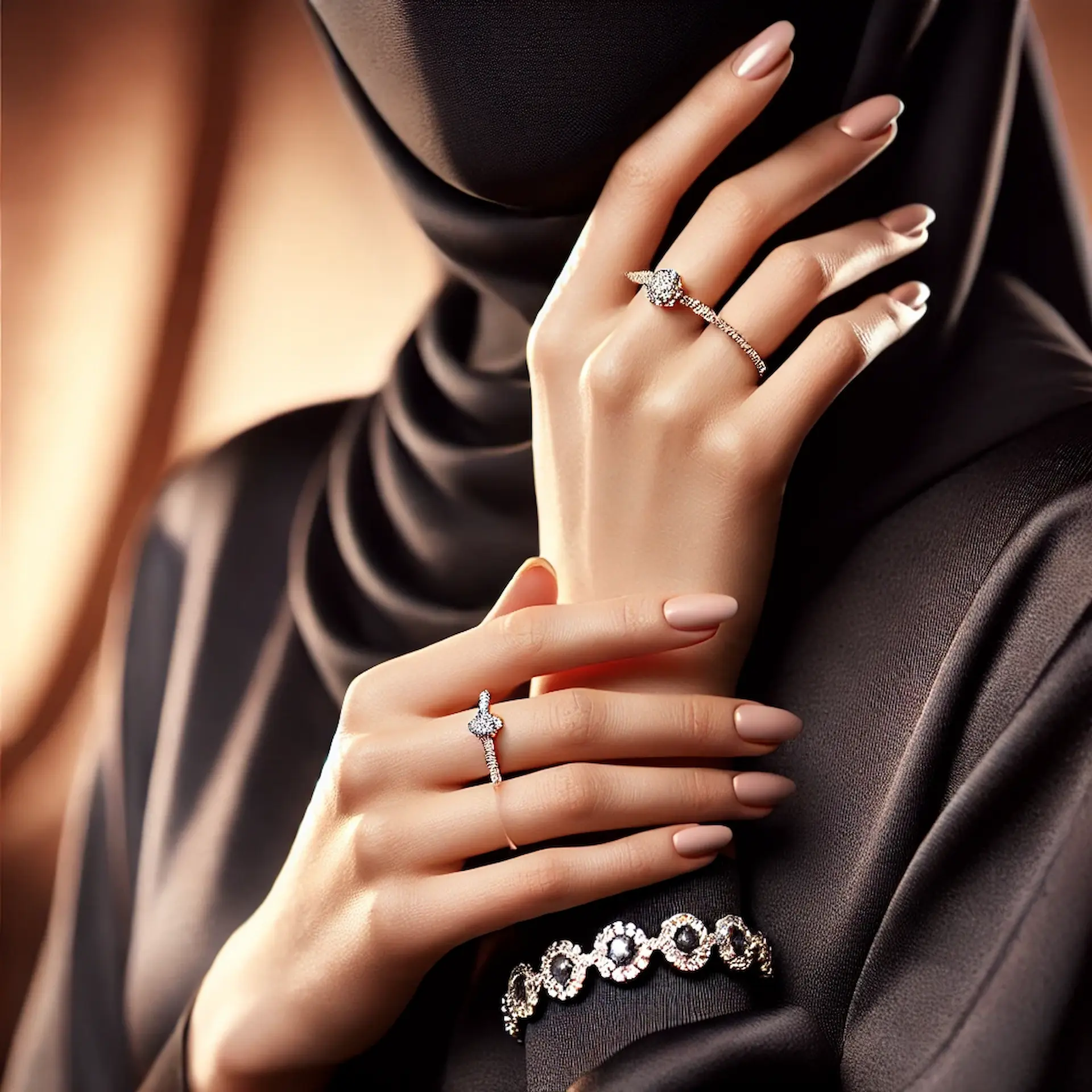 Matching-jewelry-with-hijab